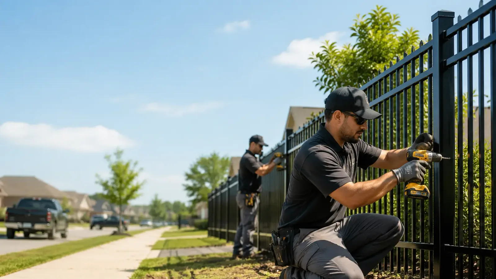 Metal Fence Installation in Atherton, CA